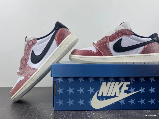 Cheap LUCY 'RED 1 JORDAN ROOM AIR TROPHY X OG LOW BLACK' FN0432-017 0812